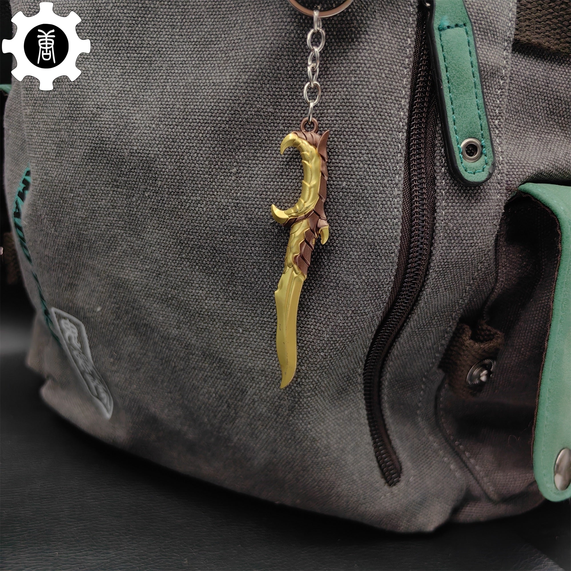 Golden Elderflame Dagger Metal Keychain - Tophatter Daily Deals