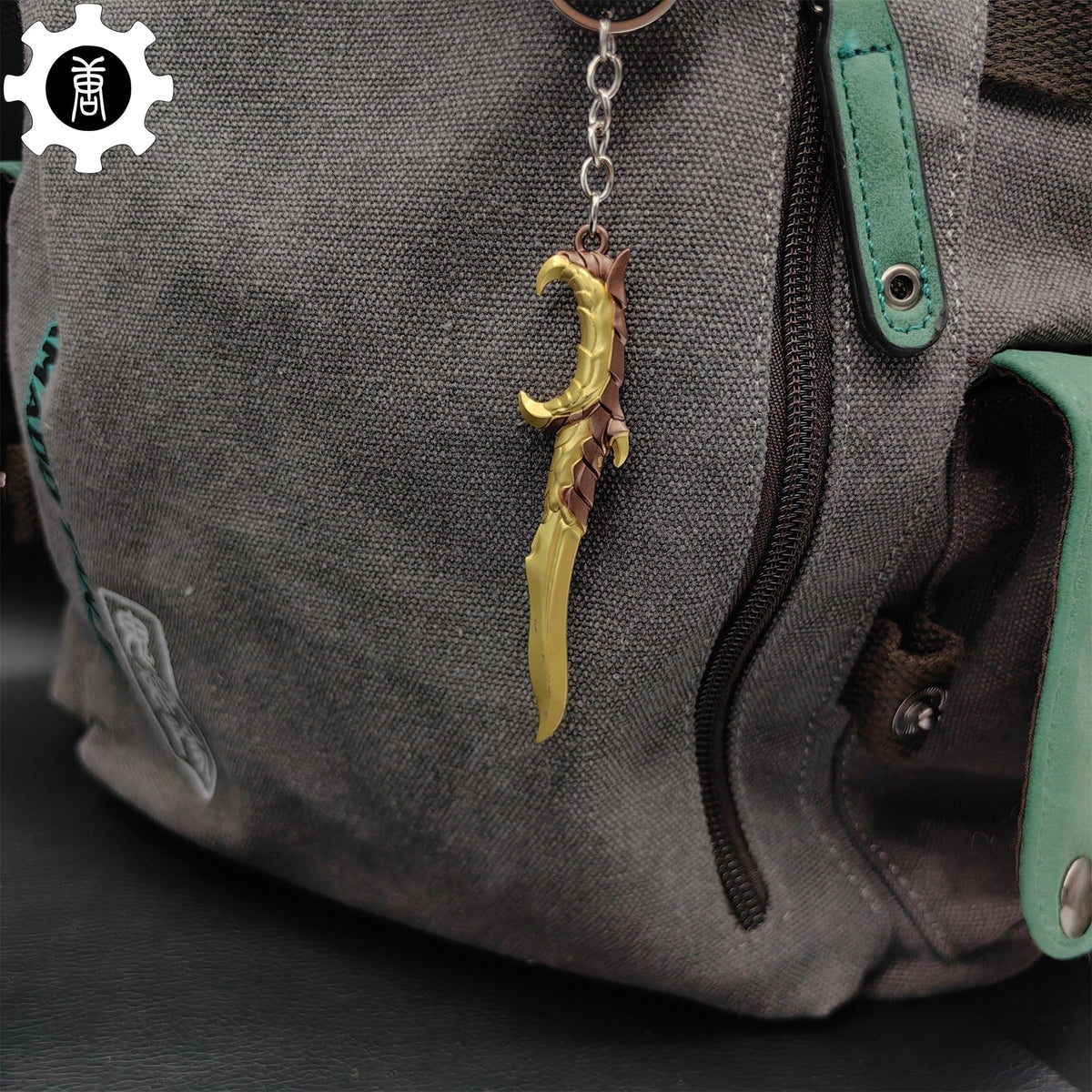 Golden Elderflame Dagger Metal Keychain - Tophatter Daily Deals