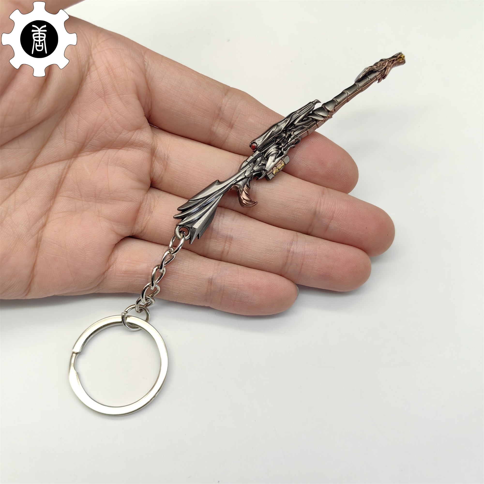 Mini Elderflame Operator Gun Metal Keychain - Tophatter Daily Deals