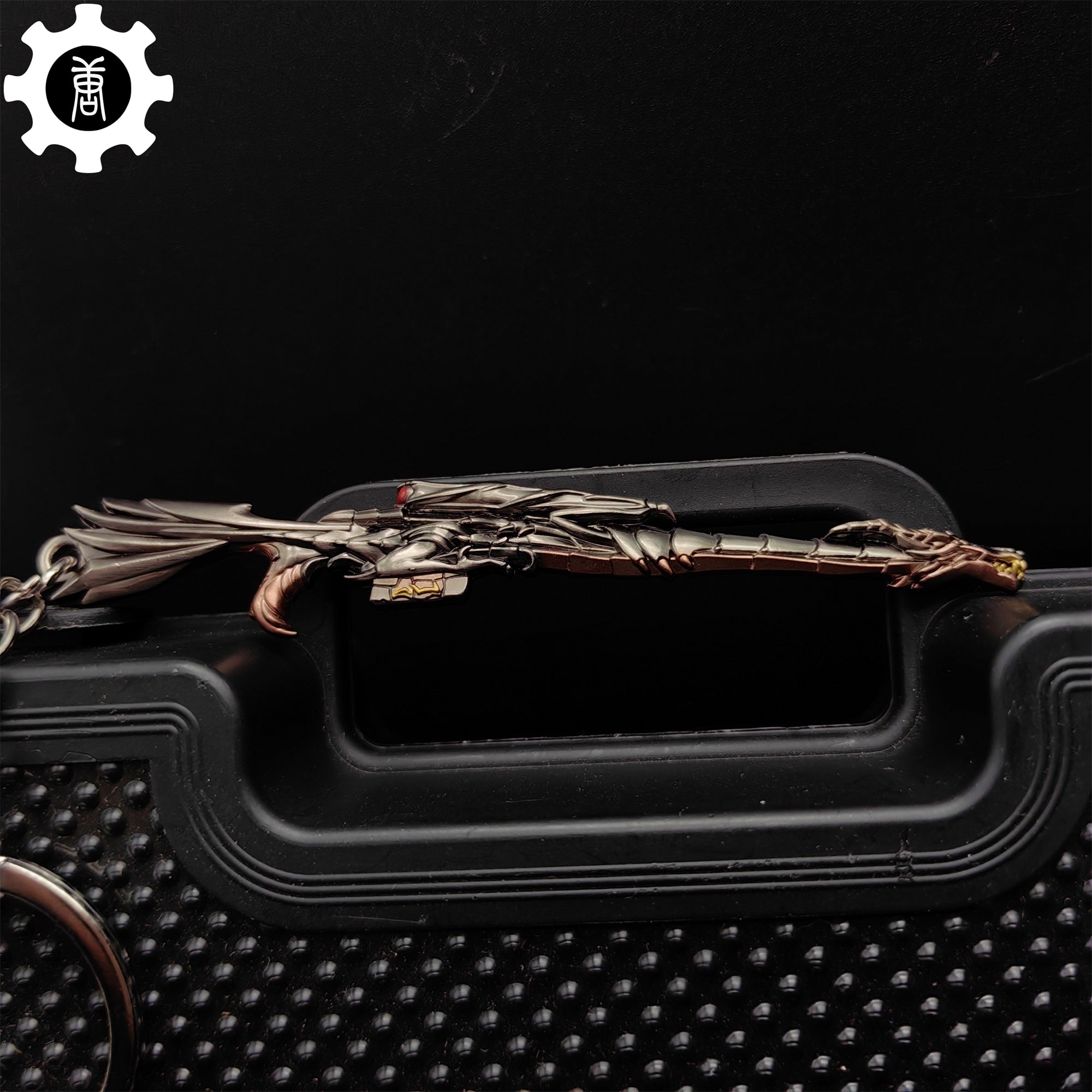 Mini Elderflame Operator Gun Metal Keychain - Tophatter Daily Deals