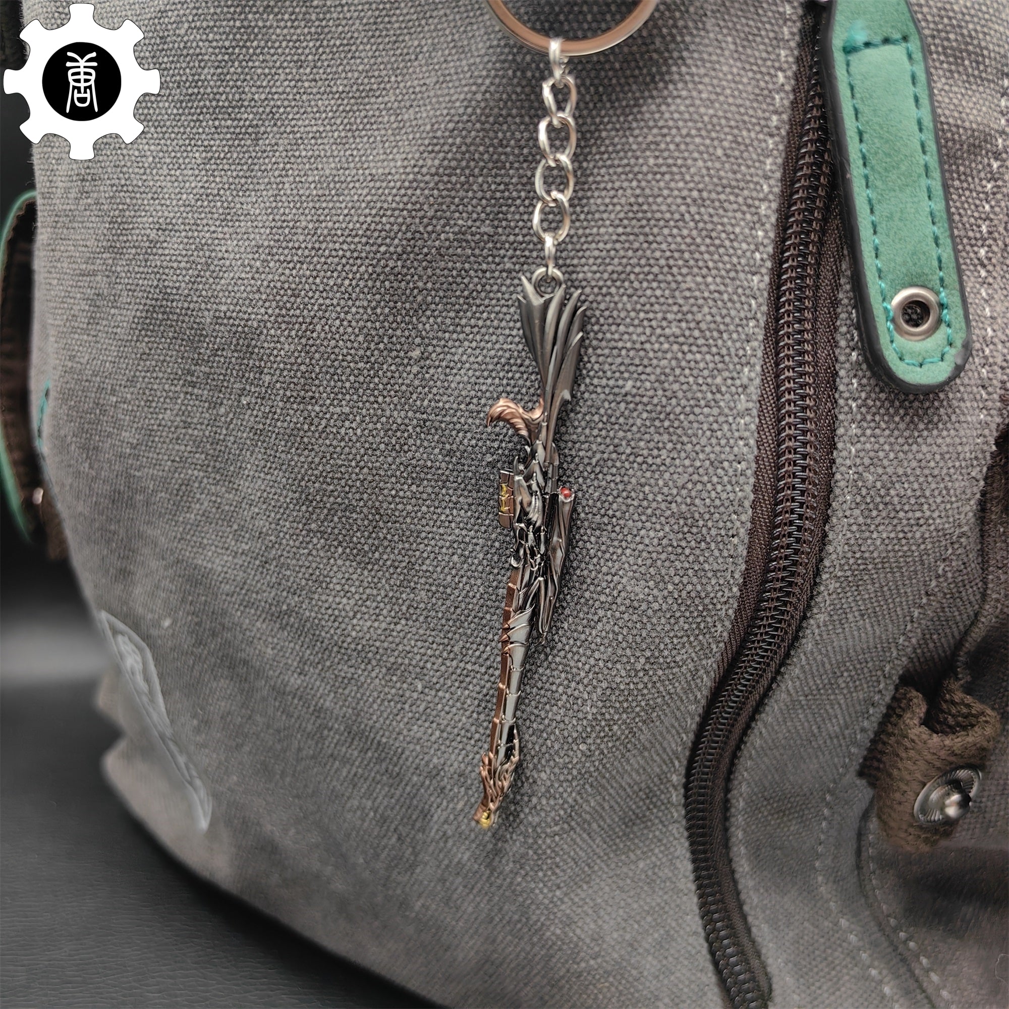 Mini Elderflame Operator Gun Metal Keychain - Tophatter Daily Deals