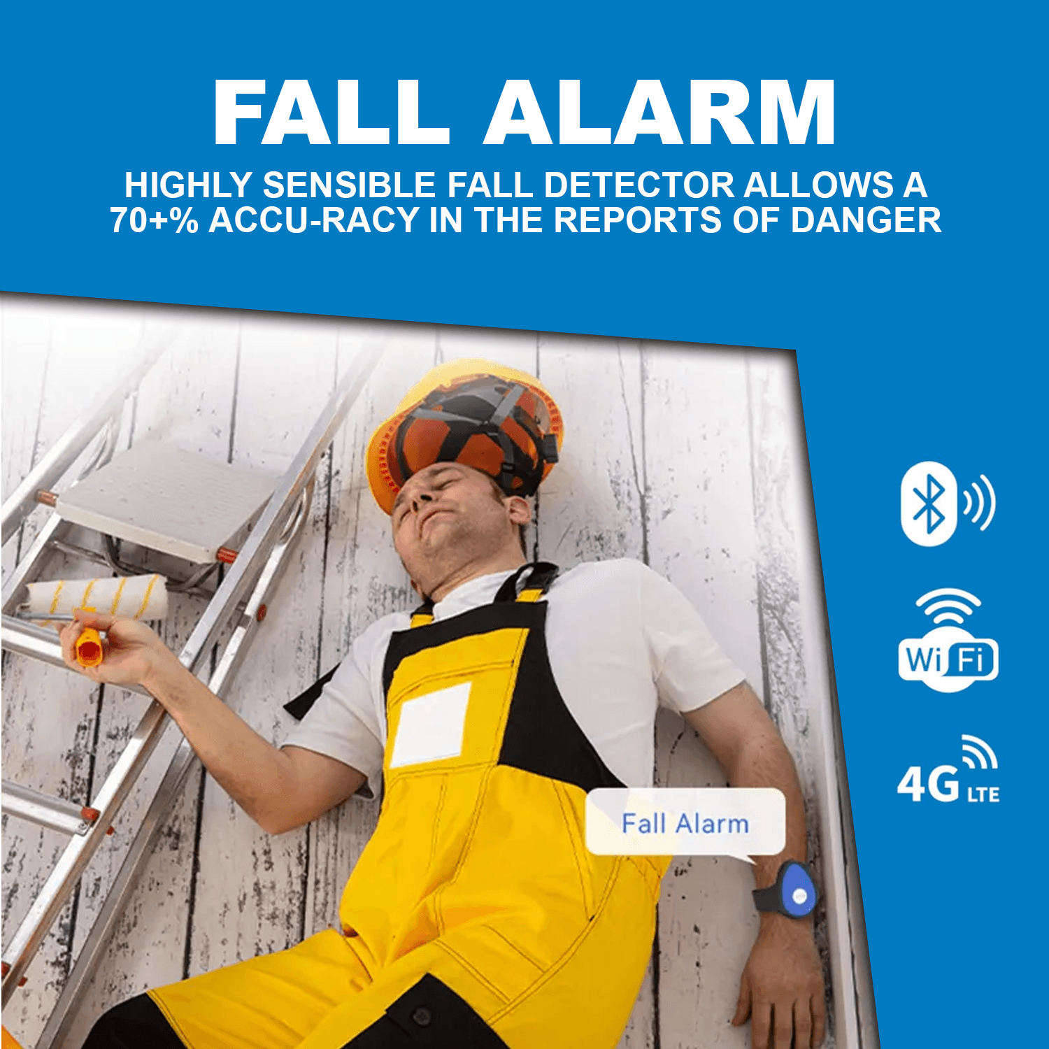 Fall Detection Devices- Anywhere Elderly Alarm ,Fall Detect 100% Mobile Talking Pendant Devices - Tophatter Daily Deals