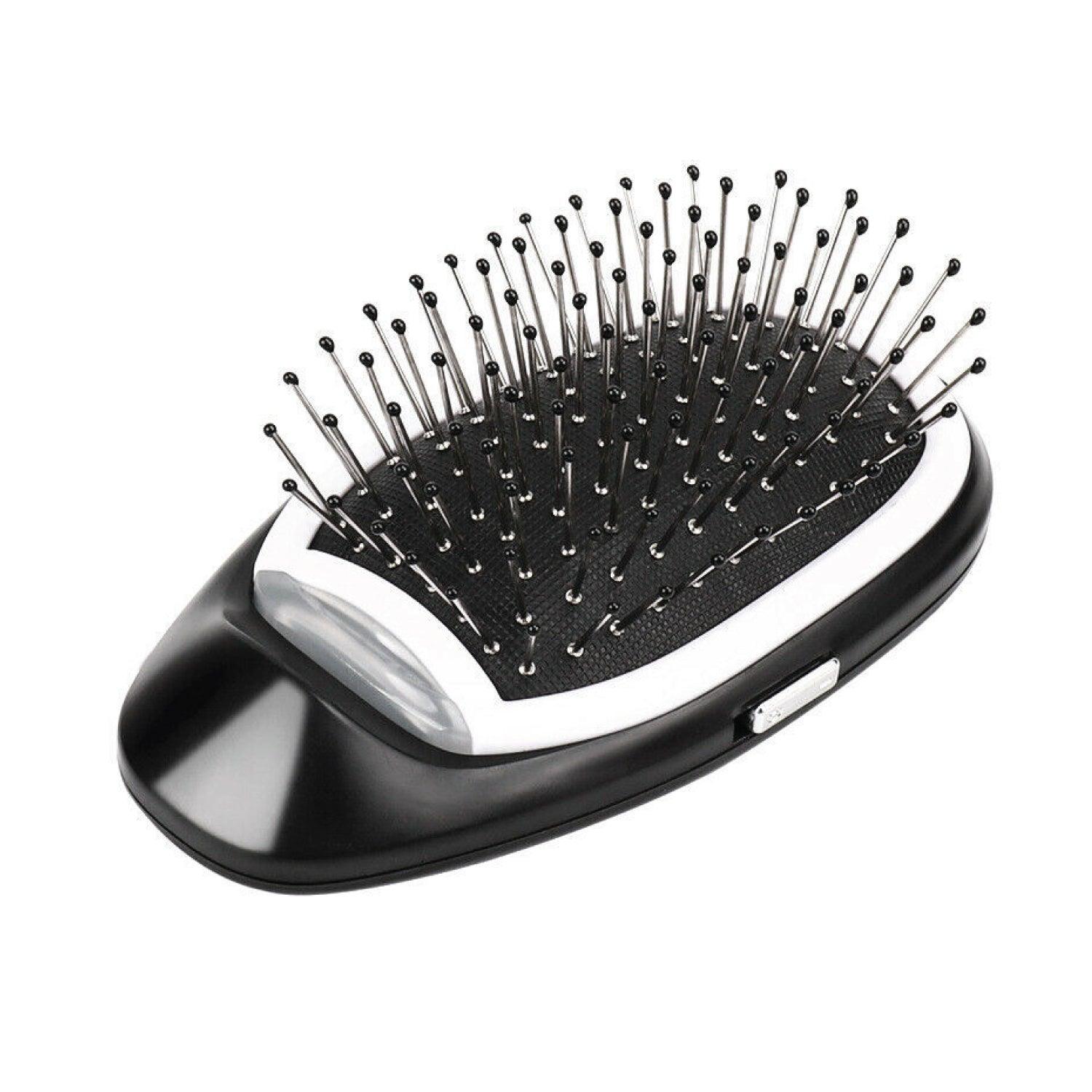 Electric Scalp Massage for Hair Growth - Queenwill Head Massager Shampoo Brush for Deep Hair Cleaning and Head Blood Circulation, Battery Powered & Waterproof Black Personal Care - Tophatter Daily Deals