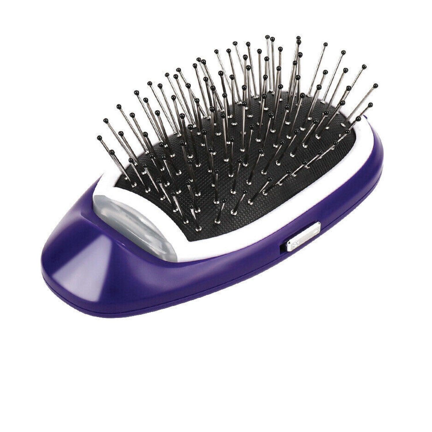 Electric Scalp Massage for Hair Growth - Queenwill Head Massager Shampoo Brush for Deep Hair Cleaning and Head Blood Circulation, Battery Powered & Waterproof Personal Care - Tophatter Daily Deals