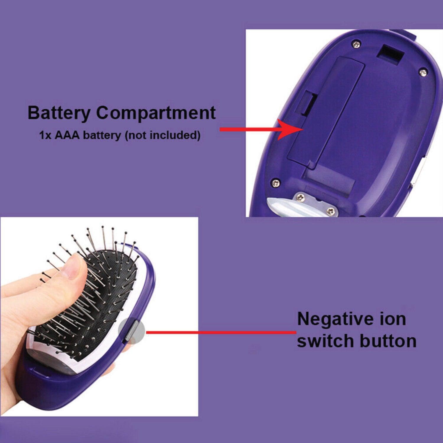 Electric Scalp Massage for Hair Growth - Queenwill Head Massager Shampoo Brush for Deep Hair Cleaning and Head Blood Circulation, Battery Powered & Waterproof Personal Care - Tophatter Daily Deals