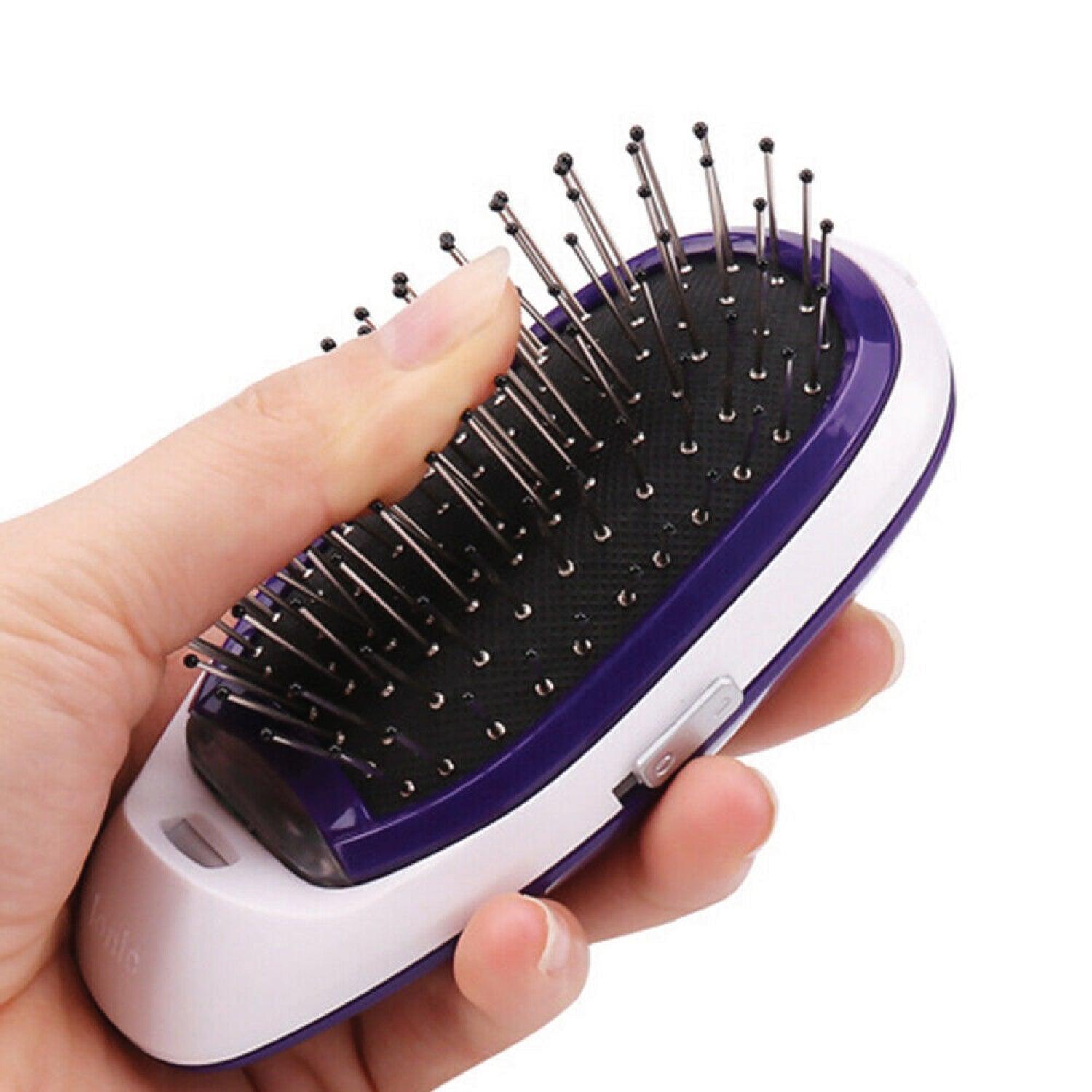 Electric Scalp Massage for Hair Growth - Queenwill Head Massager Shampoo Brush for Deep Hair Cleaning and Head Blood Circulation, Battery Powered & Waterproof Personal Care - Tophatter Daily Deals
