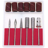 Electric Nail Files - Electric Nail Drill with 11 Drill Bits and Sanding Bands, 20000 RPM Adjustable Speed, Portable Nail Drills for Acrylic Nails Health & Beauty - Tophatter Daily Deals