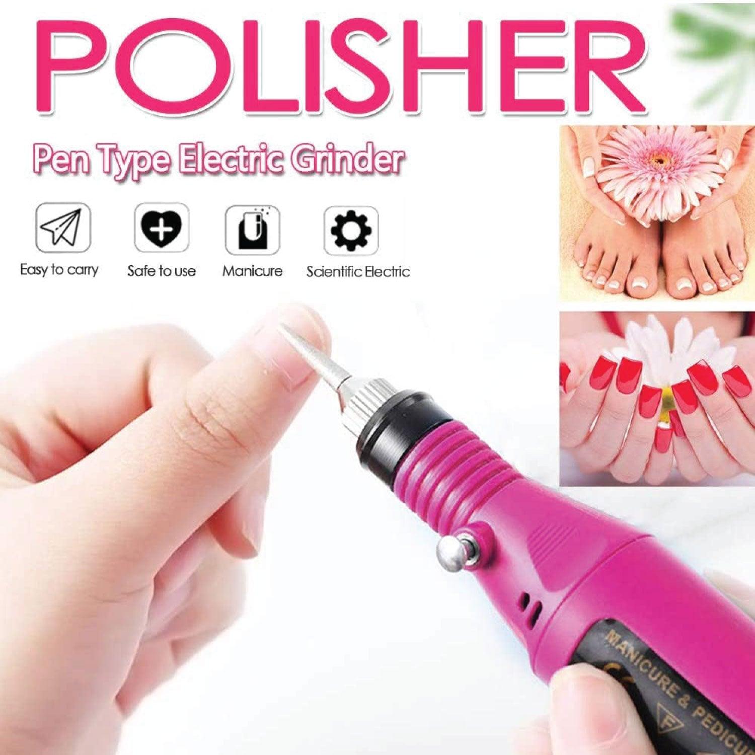 Electric Nail Files - Electric Nail Drill with 11 Drill Bits and Sanding Bands, 20000 RPM Adjustable Speed, Portable Nail Drills for Acrylic Nails Health & Beauty - Tophatter Daily Deals