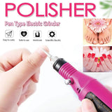 Electric Nail Files - Electric Nail Drill with 11 Drill Bits and Sanding Bands, 20000 RPM Adjustable Speed, Portable Nail Drills for Acrylic Nails Health & Beauty - Tophatter Daily Deals