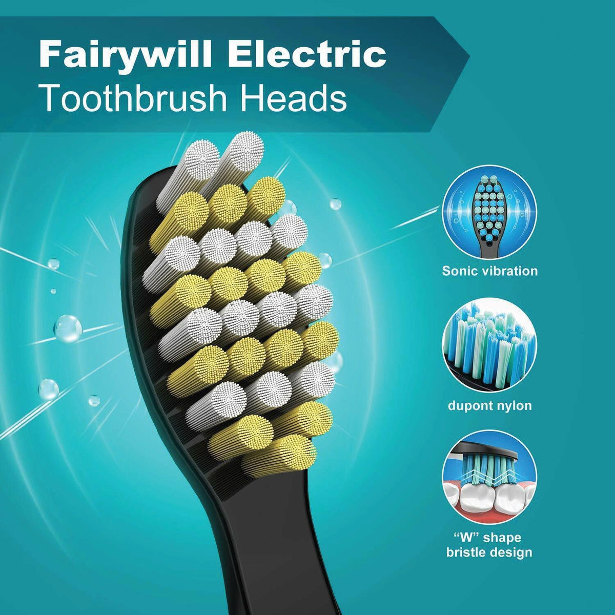 Rechargeable Power Toothbrush - 4/12X Brush Heads Electric Toothbrush Power Toothbrush ADA Accepted Personal Care - Tophatter Daily Deals