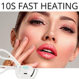 Electric Eyelash Curler - Electric Heated Lasting USB Charging Cable Makeup Tools Health & Beauty - Tophatter Daily Deals
