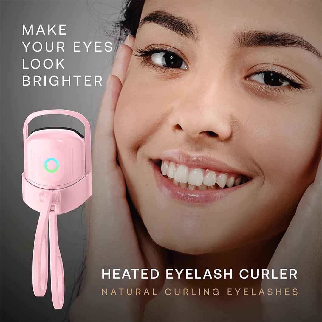 Electric Eyelash Curler - Electric Heated Lasting USB Charging Cable Makeup Tools Health & Beauty - Tophatter Daily Deals