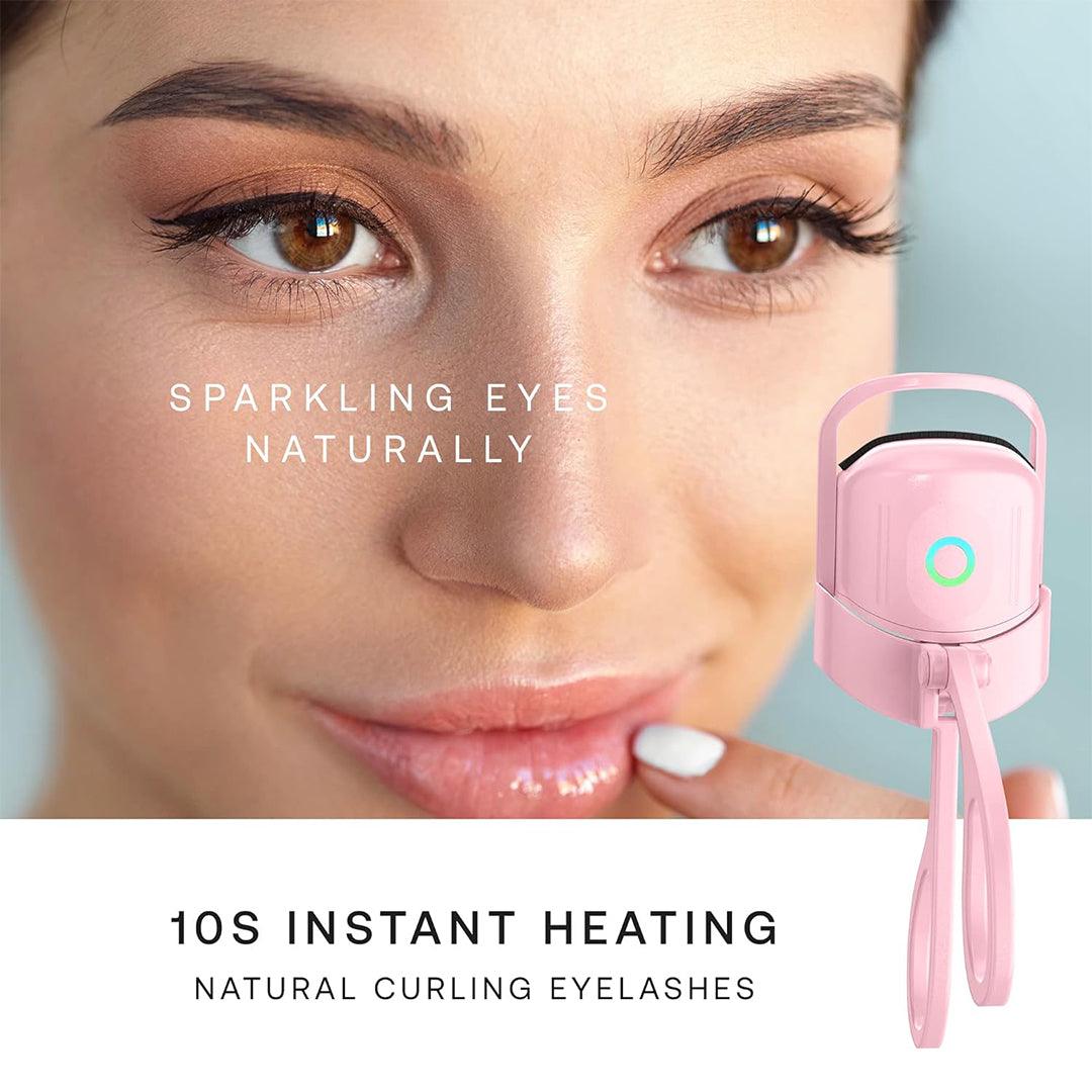 Electric Eyelash Curler - Electric Heated Lasting USB Charging Cable Makeup Tools Health & Beauty - Tophatter Daily Deals