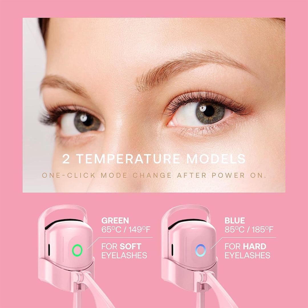 Electric Eyelash Curler - Electric Heated Lasting USB Charging Cable Makeup Tools Health & Beauty - Tophatter Daily Deals