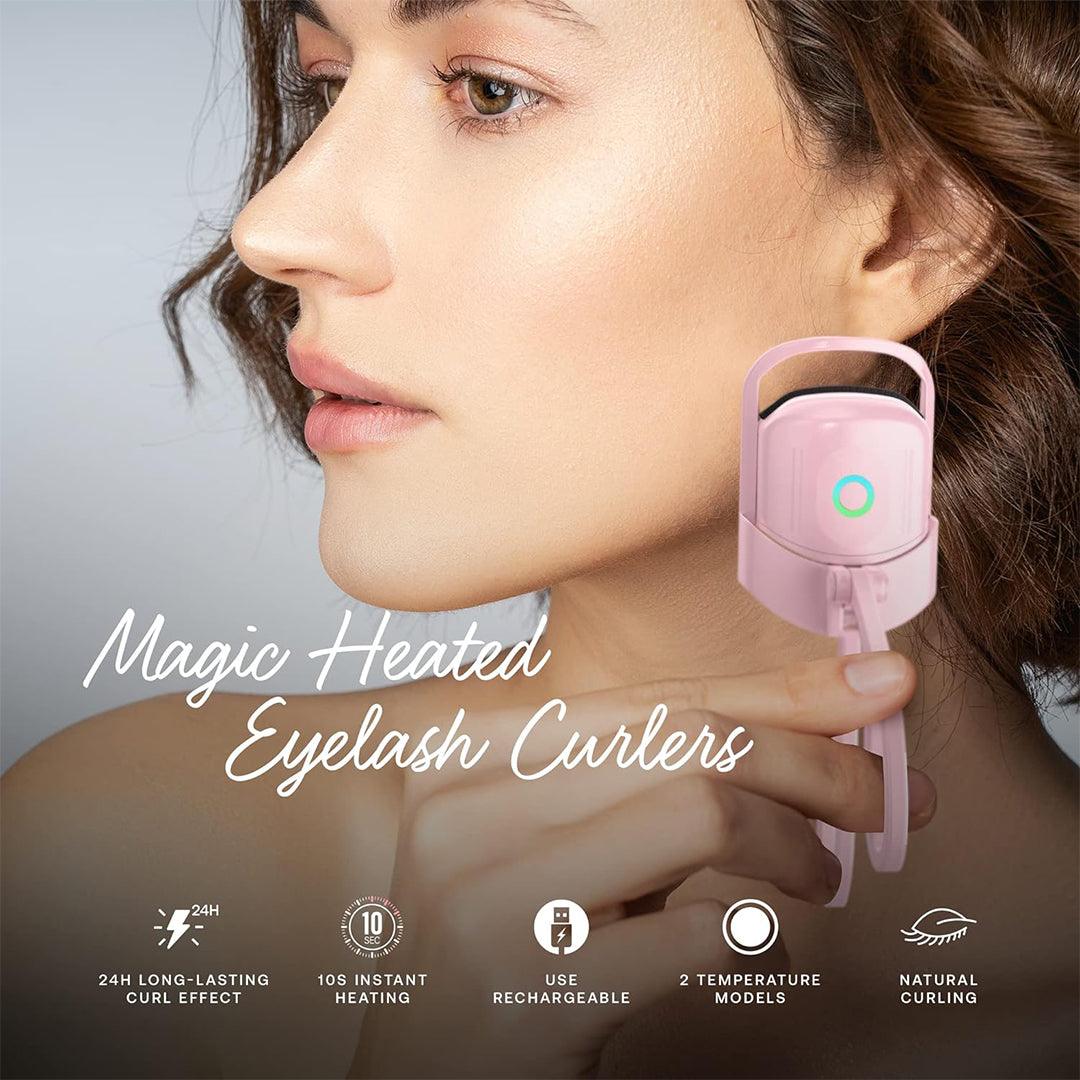 Electric Eyelash Curler - Electric Heated Lasting USB Charging Cable Makeup Tools Health & Beauty - Tophatter Daily Deals
