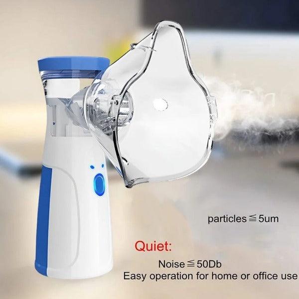 Best Steam Inhaler UK - Handheld Electric Inhaler Steam Portable Machine for Children Adult Elder Health Care - Tophatter Daily Deals