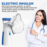 Best Steam Inhaler UK - Handheld Electric Inhaler Steam Portable Machine for Children Adult Elder Health Care - Tophatter Daily Deals