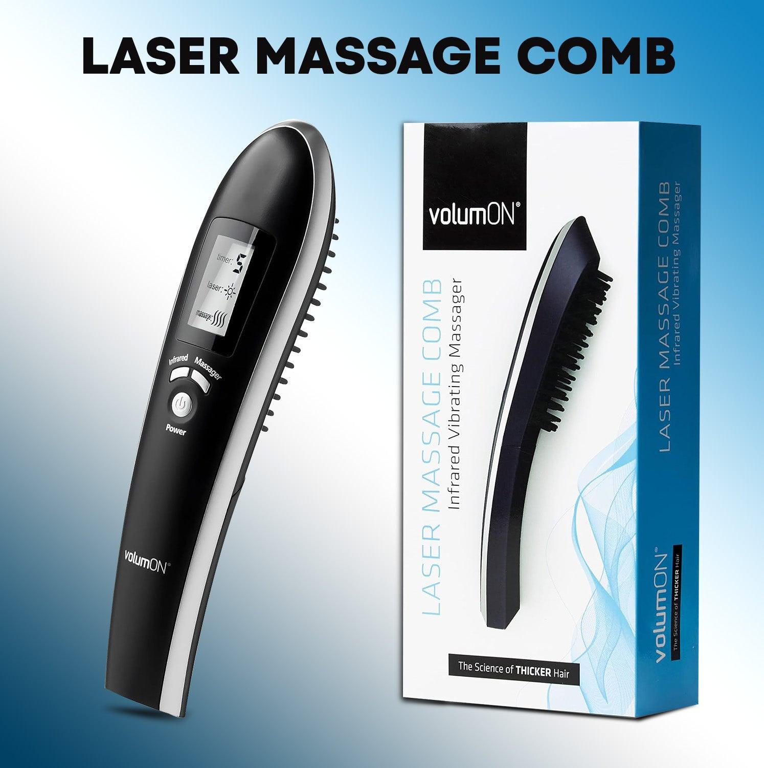 Laser Combs for Hair Growth - Laser Massage Comb For Infrared Hair Growth Regrowth Hair Thickening Home Use UK Hair Care - Tophatter Daily Deals