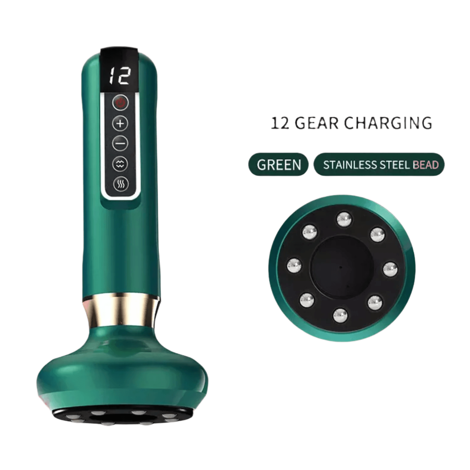 Electric Cupping Therapy Machine - 12 levels Electric Cupping Massager Vacuum Suction Cup anti Cellulite Beauty Health Care - Tophatter Daily Deals