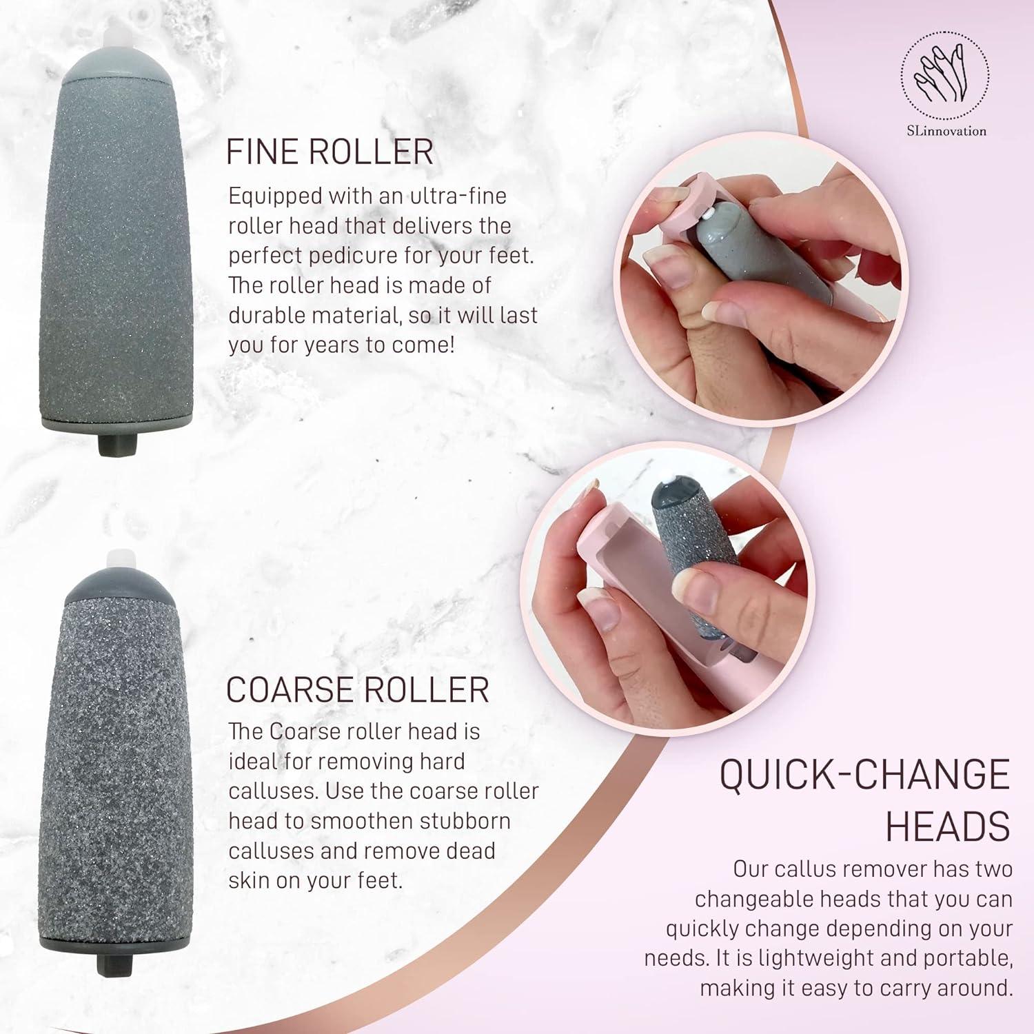 Electric Filer for Feet - Rechargeable Electric Foot Grinder File Pedicure Machine Tool Dead Skin Remover Health & Beauty - Tophatter Daily Deals