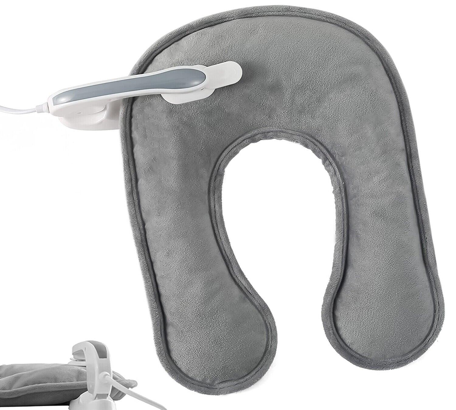 Electric Hot Water Bottle - Rechargeable Neck Shoulder Warmer Massaging Heat Pad Apparel & Accessories - Tophatter Daily Deals