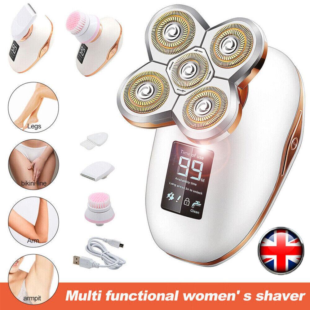 Ladies Shavers UK - Cordless Electric Lady Shaver Women Epilator Painless Razor Face Bikini Trimmer Design-3 Health & Beauty - Tophatter Daily Deals