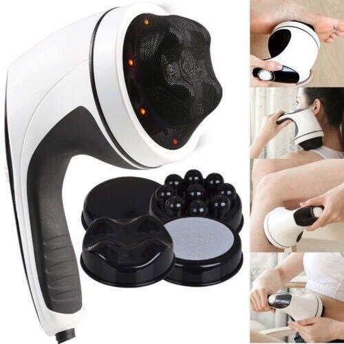 Full Body Massager Machine - Electric Massager Body Slimming Set Massage Neck Shoulder Arm Back Leg Foot Fat Health Care - Tophatter Daily Deals