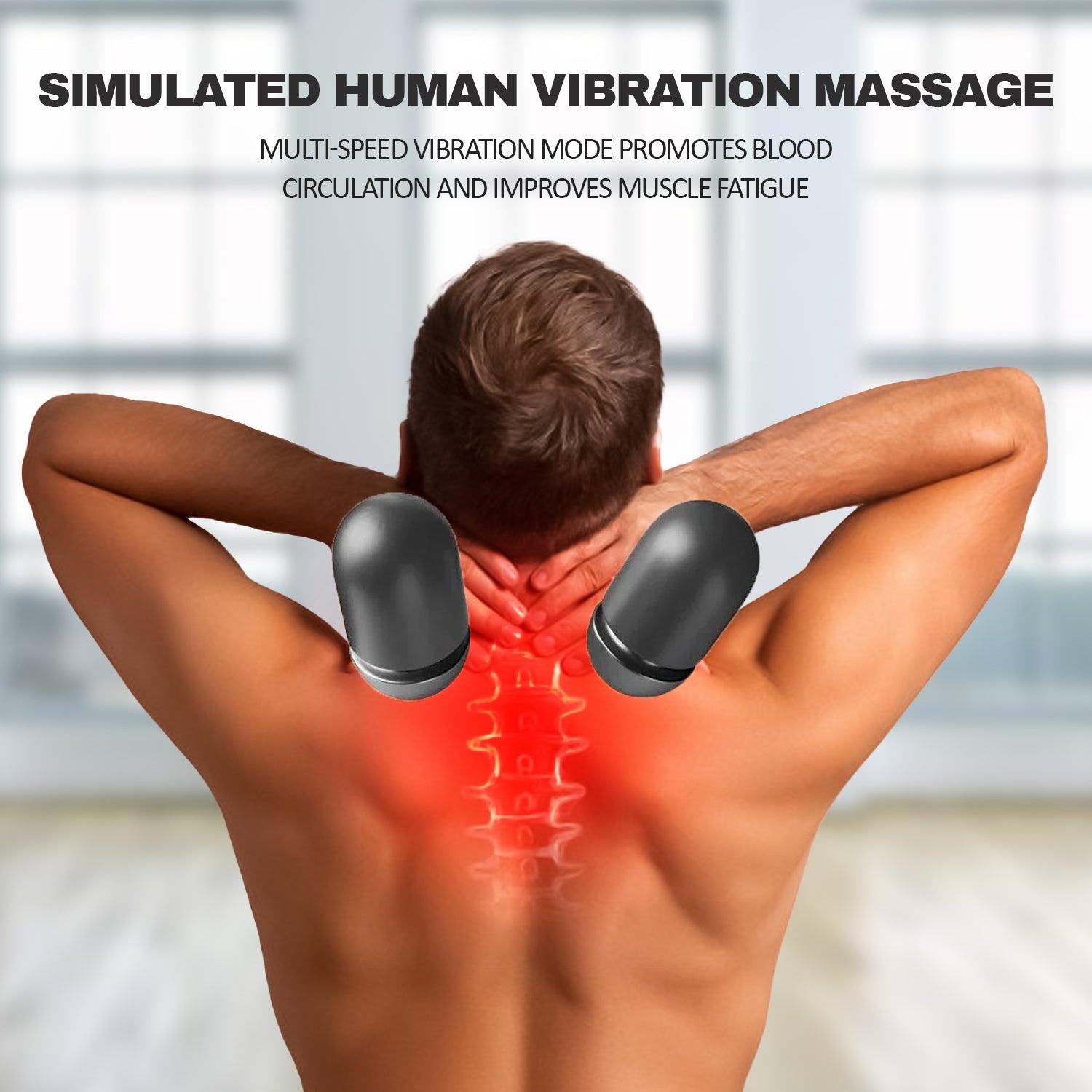 Neck Massager Pillow - 3 in 1 Neck And Shoulder Massager Memory Foam Back Massager Health & Beauty - Tophatter Daily Deals