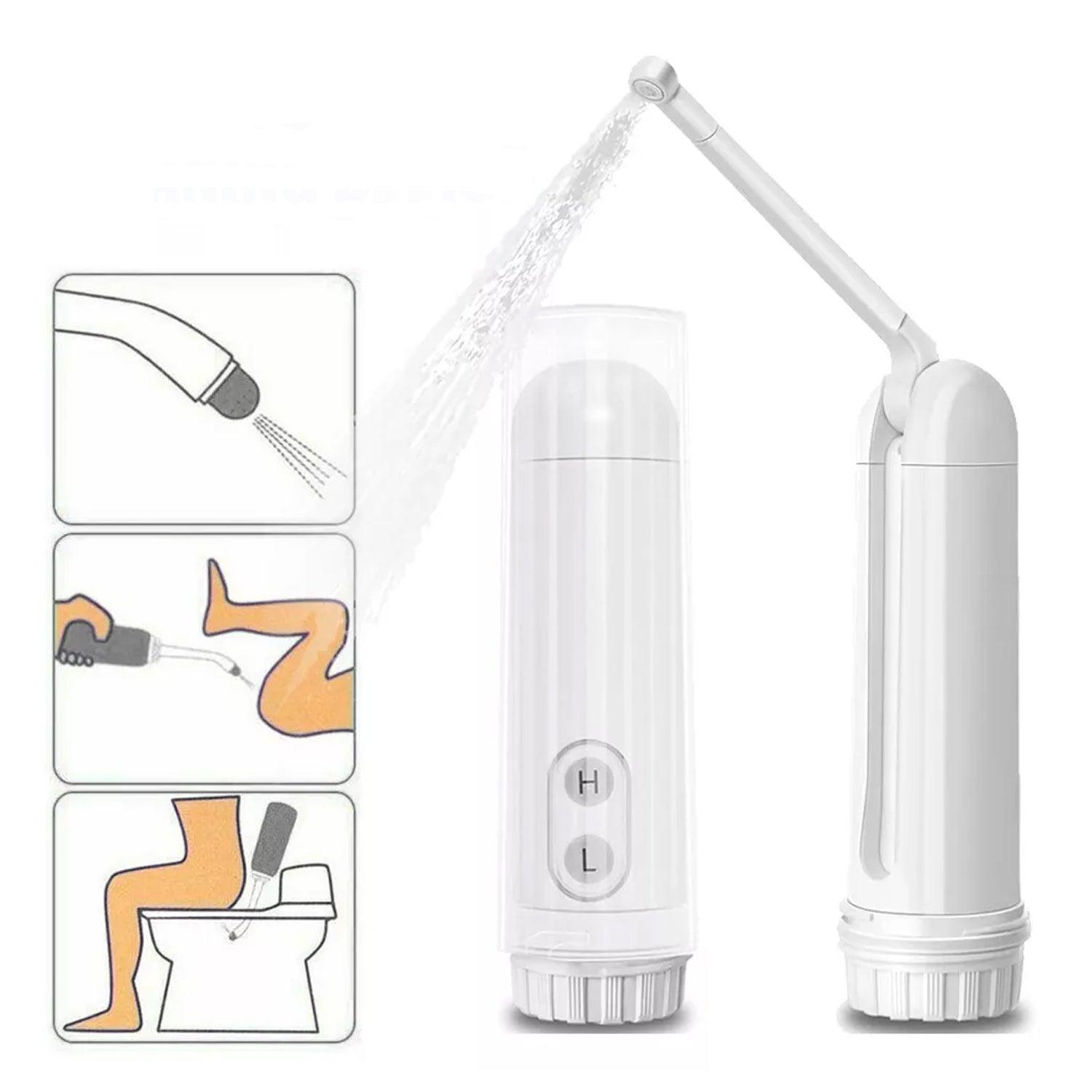 Electric Portable Bidet - Handheld Bidet Sprayer Portable Electric Hygiene Water Wash Cleaning Spray Tool Home - Tophatter Daily Deals