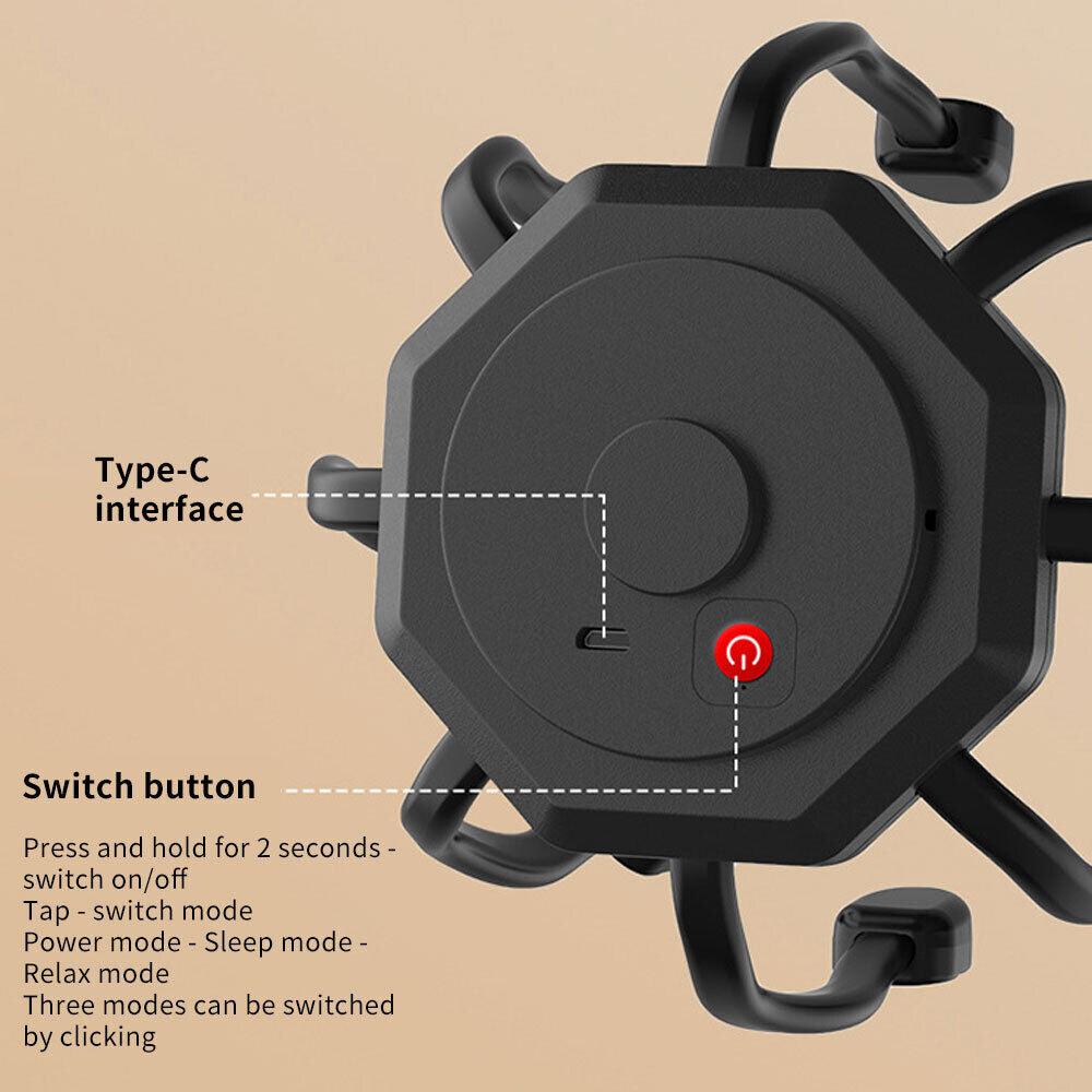 Electric Scalp Massager UK - Electric Scalp Head Massager Octopus Claw Vibration Massage Stress Relief Relax Health Care - Tophatter Daily Deals