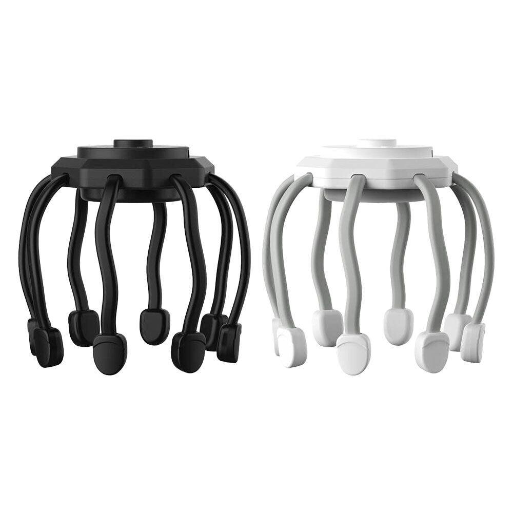 Electric Scalp Massager UK - Electric Scalp Head Massager Octopus Claw Vibration Massage Stress Relief Relax Health Care - Tophatter Daily Deals