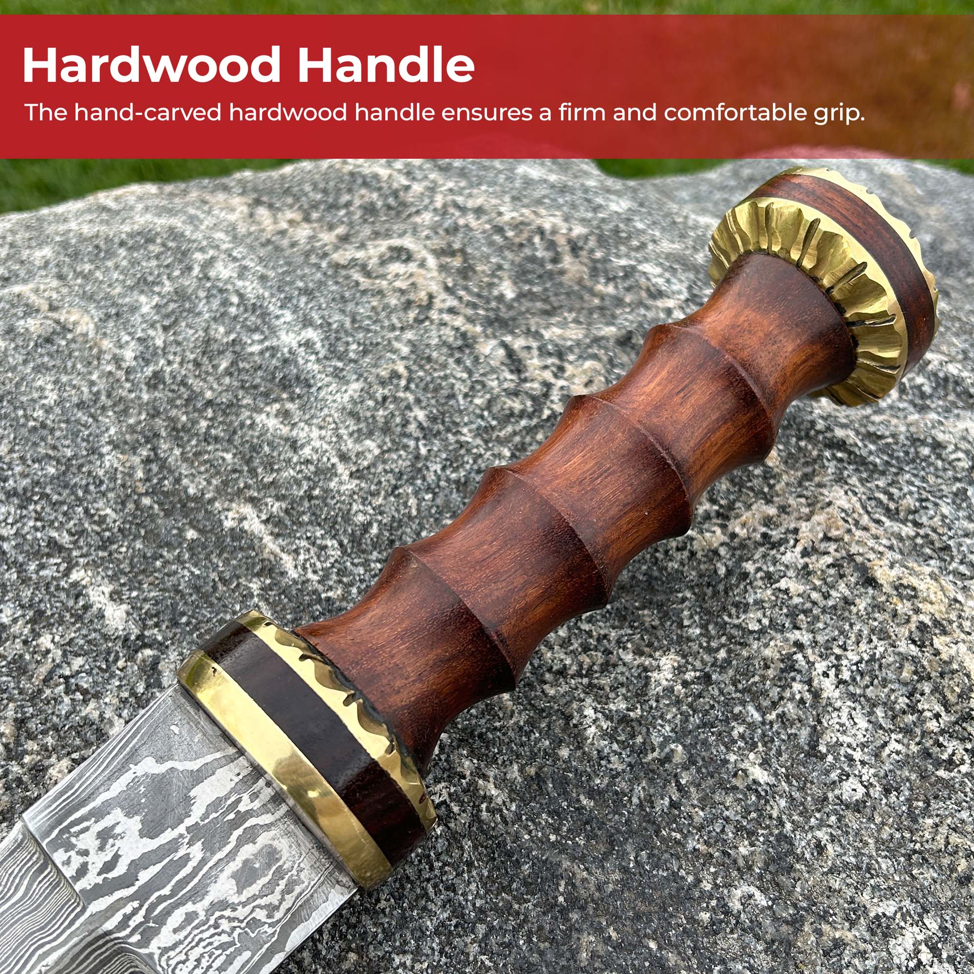 Damascus Steel Roman Gladius Sword Swords - Tophatter Daily Deals