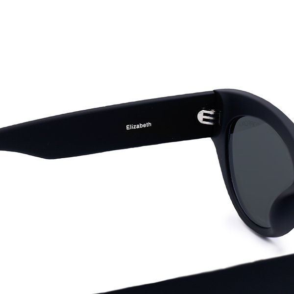 TopFoxx Sustainable Elizabeth - Women's Black Sunglasses Sunglasses - Tophatter Daily Deals