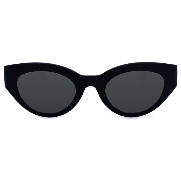 TopFoxx Sustainable Elizabeth - Women's Black Sunglasses Sunglasses - Tophatter Daily Deals