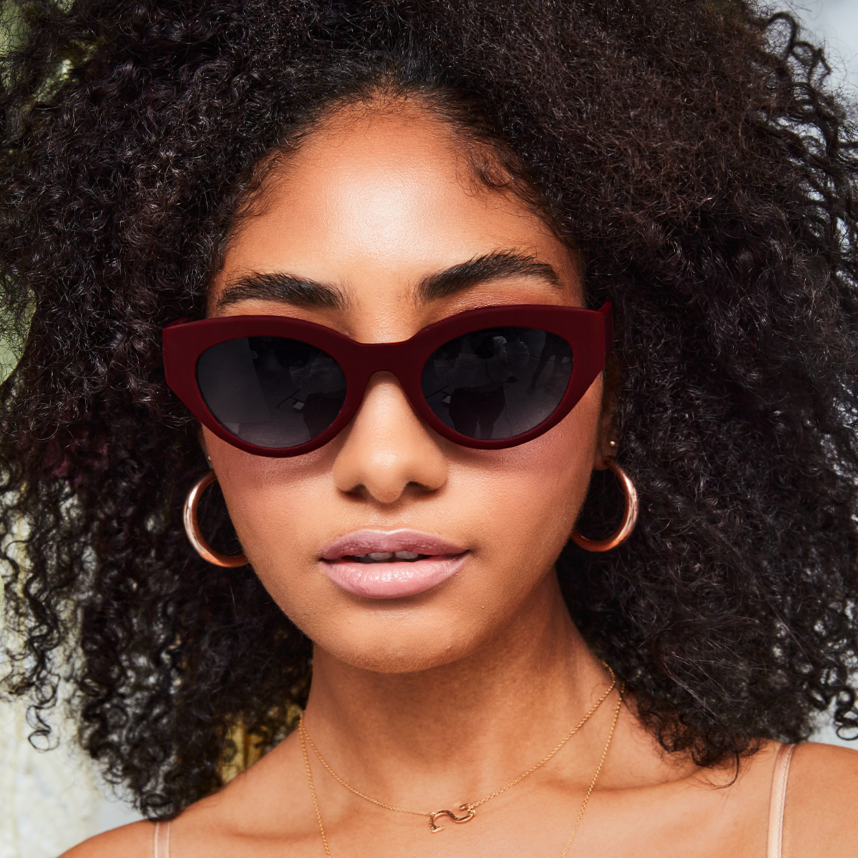 TopFoxx Sustainable Elizabeth - Ruby Women's Sunglasses Sunglasses - Tophatter Daily Deals