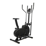 Best Elliptical Cross Trainer - 2 in 1 Exercise Bike Cardio Fitness Workout Machine Exercise & Fitness - Tophatter Daily Deals