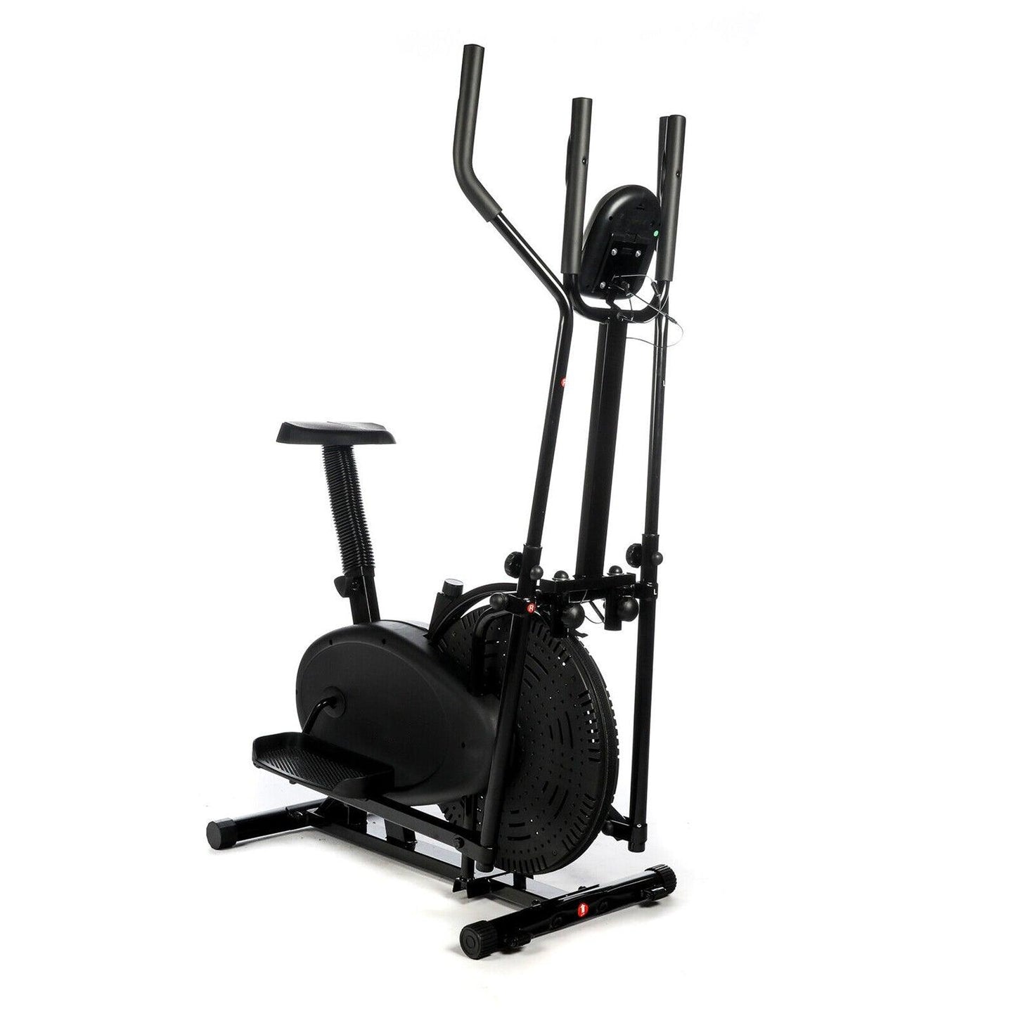 Best Elliptical Cross Trainer - 2 in 1 Exercise Bike Cardio Fitness Workout Machine Exercise & Fitness - Tophatter Daily Deals