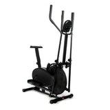 Best Elliptical Cross Trainer - 2 in 1 Exercise Bike Cardio Fitness Workout Machine Exercise & Fitness - Tophatter Daily Deals