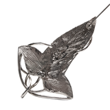 The Lord Of The Rings - Officially Licensed Leaf Of Lothlorien Brooch (Sterling Silver) Brooch - Tophatter Daily Deals