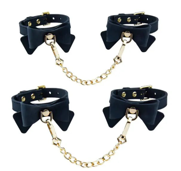 Temptasia Ardor Wrist and Ankle Restraints – Body-Safe Silicone Restraint Set > Bondage Gear > Restraints - Tophatter Daily Deals