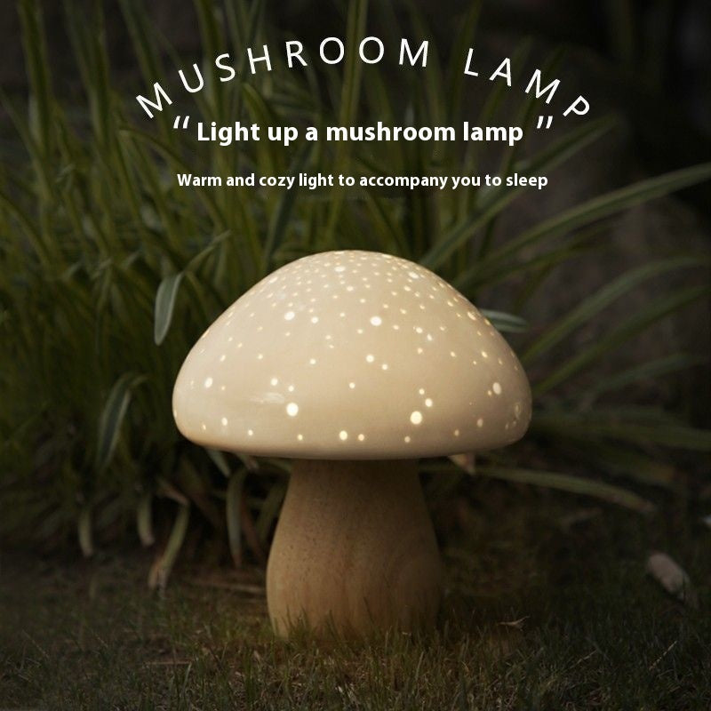 Enchanted Forest Mushroom Night Light Lighting - Tophatter Daily Deals
