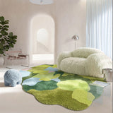 Enchanted Meadow Moss Carpet Rugs - Tophatter Daily Deals