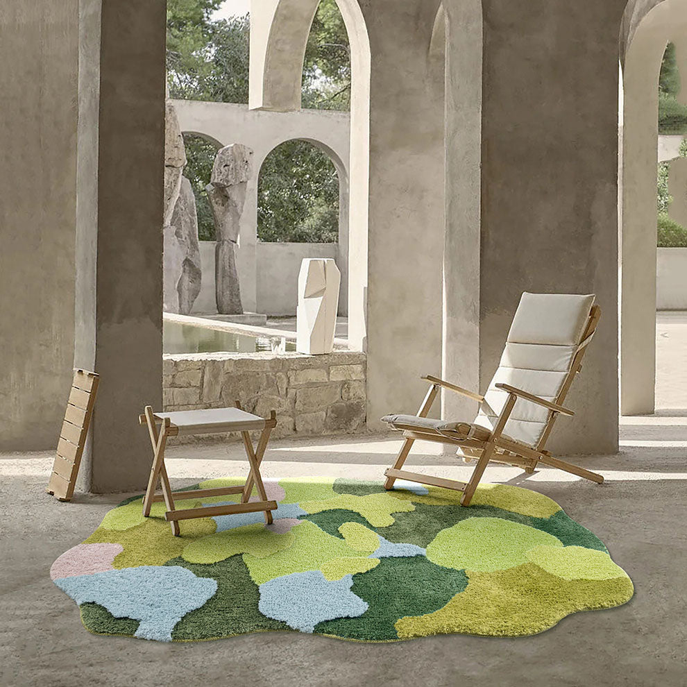 Enchanted Meadow Moss Carpet Rugs - Tophatter Daily Deals