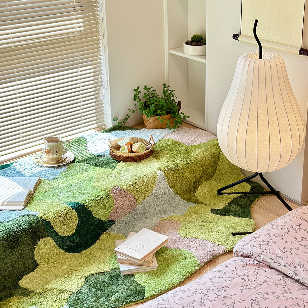 Enchanted Meadow Moss Carpet Rugs - Tophatter Daily Deals