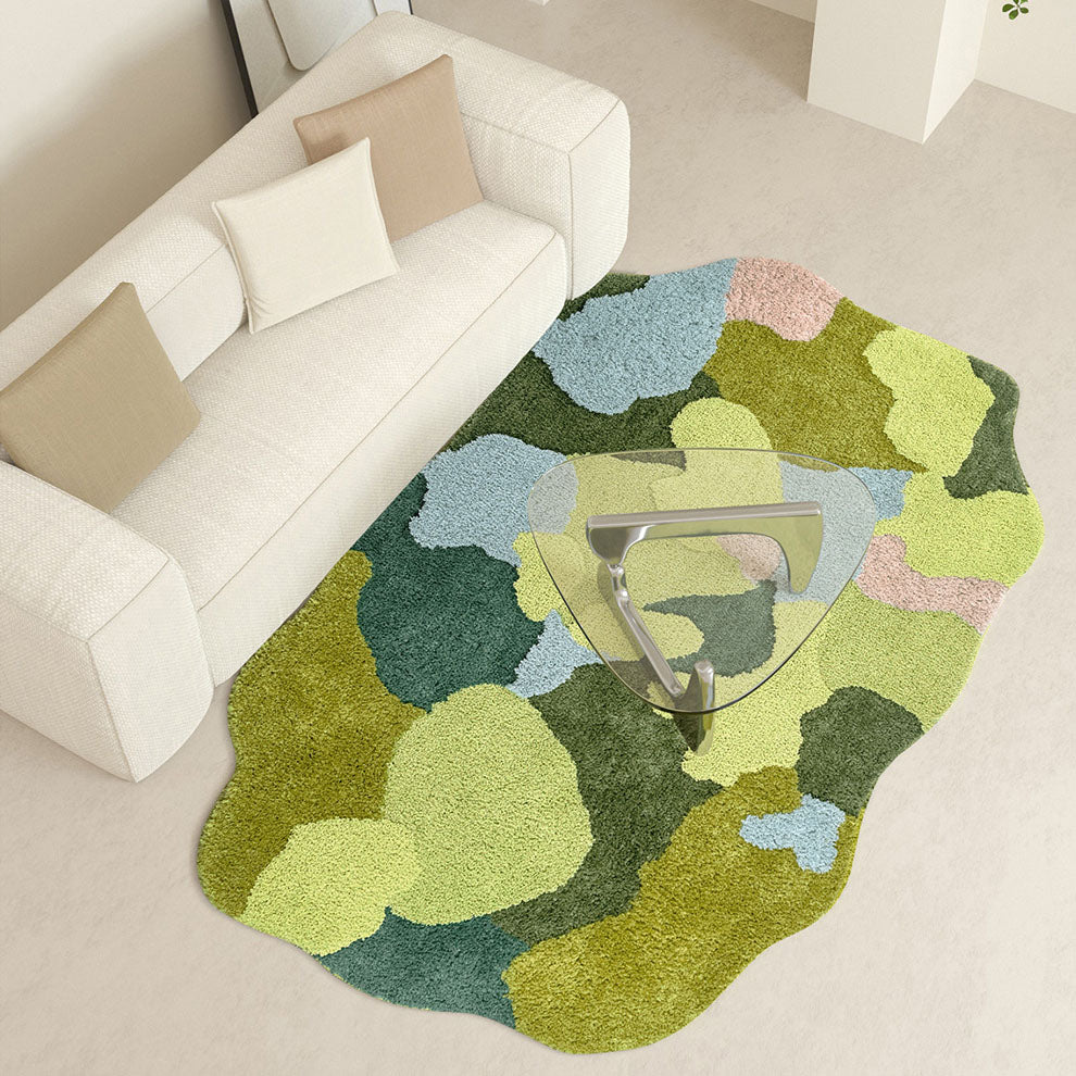 Enchanted Meadow Moss Carpet Rugs - Tophatter Daily Deals