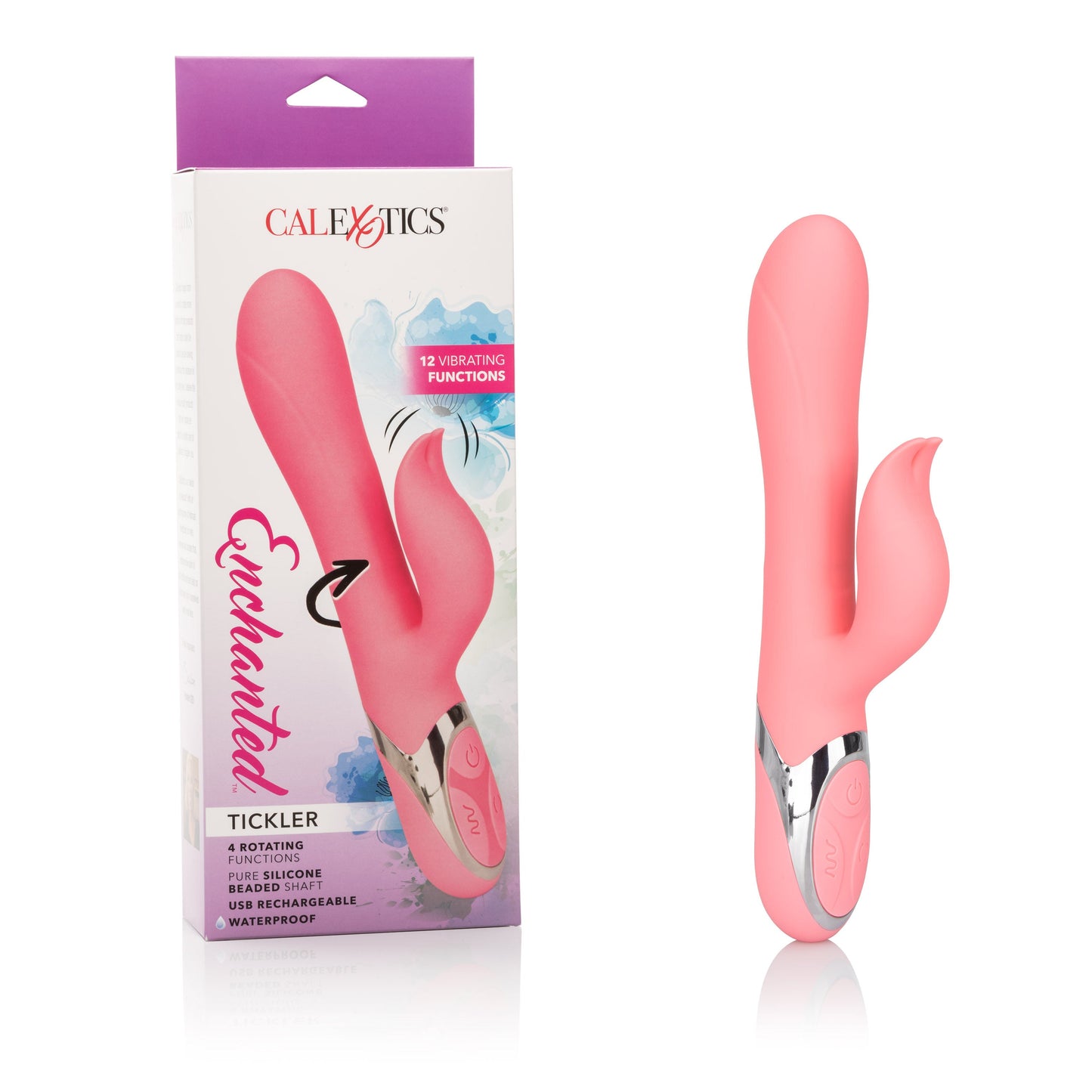 Enchanted Tickler Vibrator with Rotating Beads > Vibrators > Ladies > Rabbit - Tophatter Daily Deals