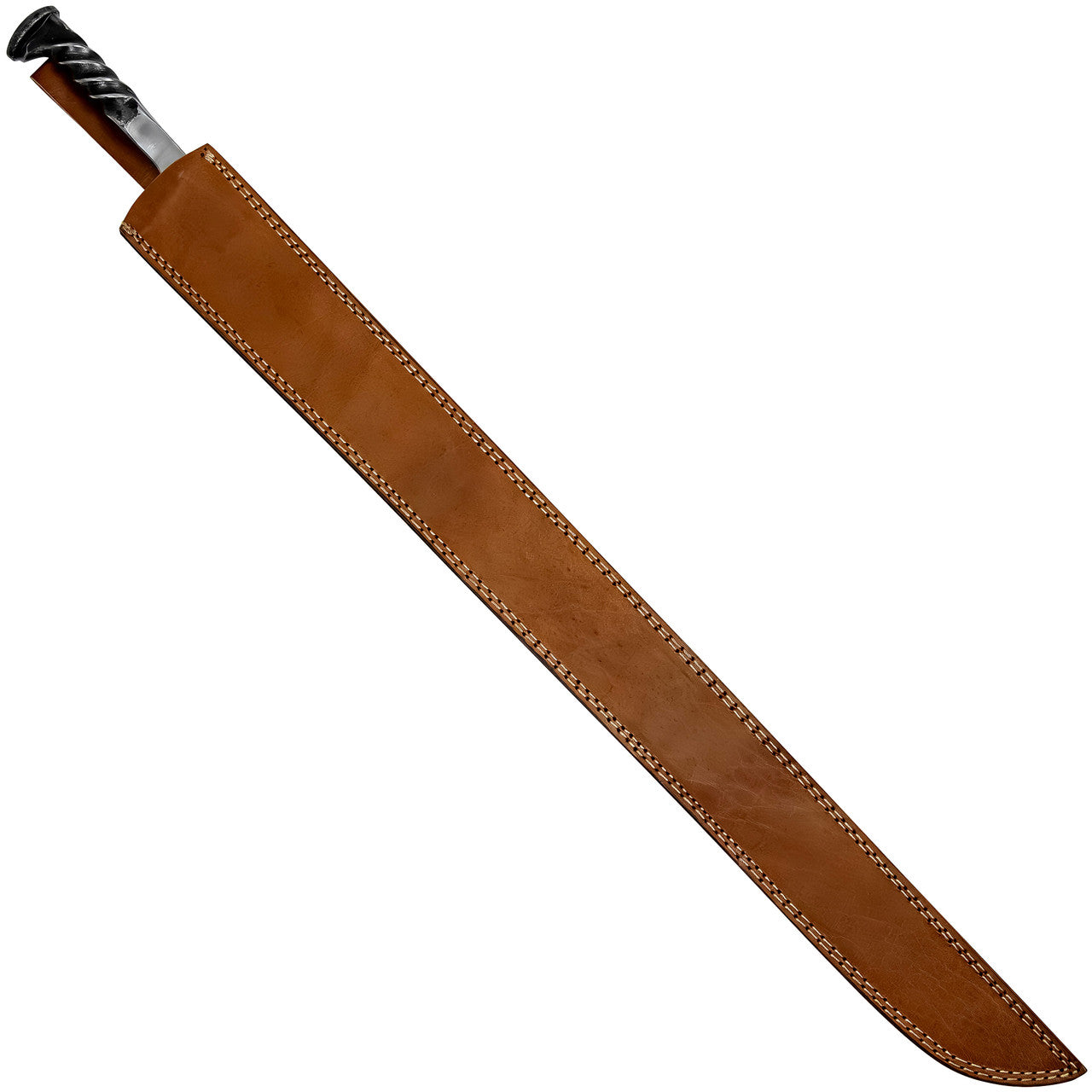 End of the Line High Carbon Steel Forged Locomotive Railroad Spike Sword Swords - Tophatter Daily Deals