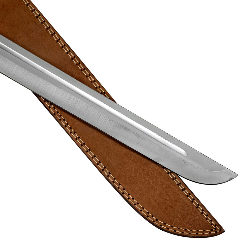 End of the Line High Carbon Steel Forged Locomotive Railroad Spike Sword Swords - Tophatter Daily Deals