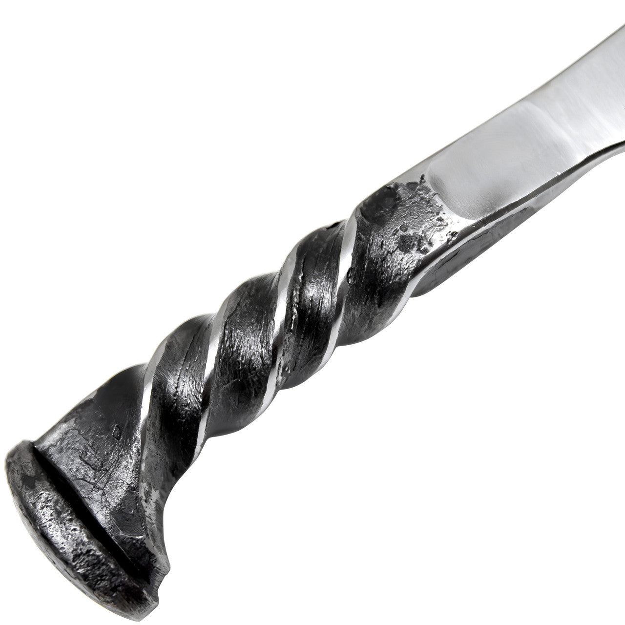 End of the Line High Carbon Steel Forged Locomotive Railroad Spike Sword Swords - Tophatter Daily Deals