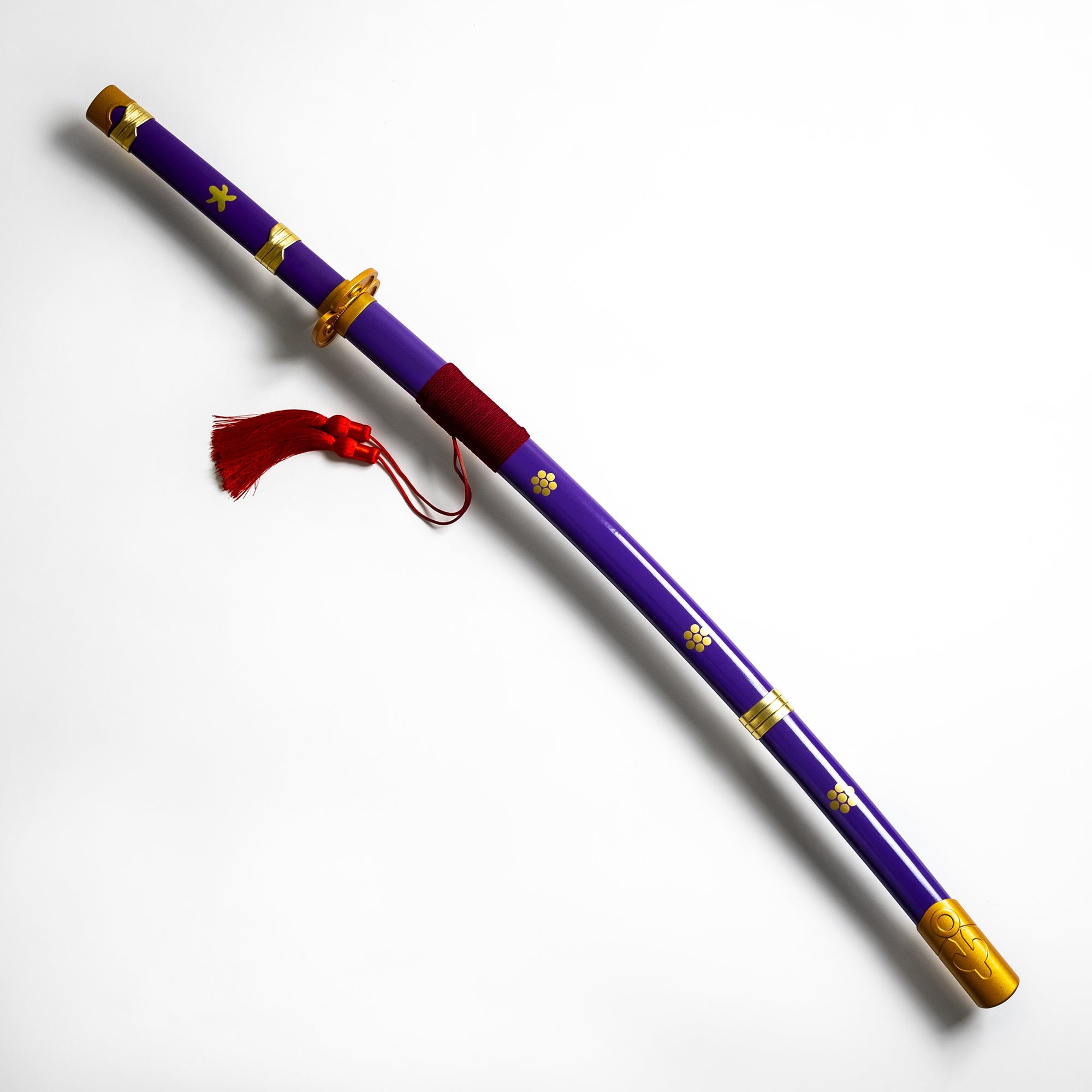 Roronoa Zoro's Purple "Enma" Katana Anime Version (Battle Ready) Anime Sword - Tophatter Daily Deals